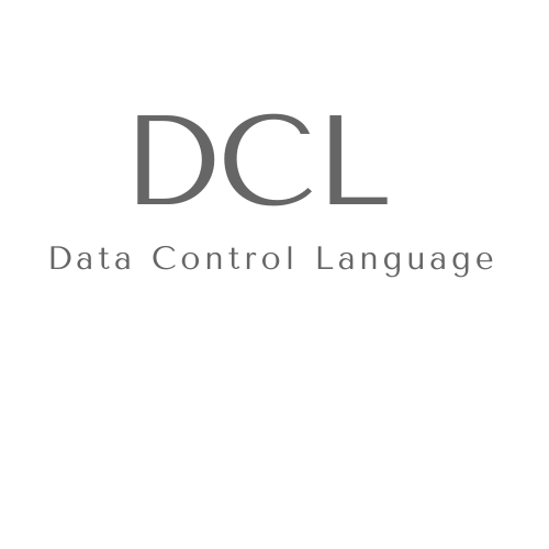 Data Control Language